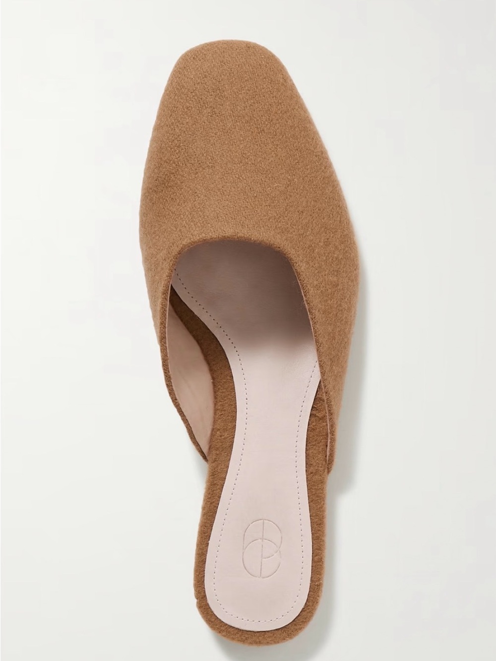 Porte & Paire *BRAND NEW* Felt Mules - size 9